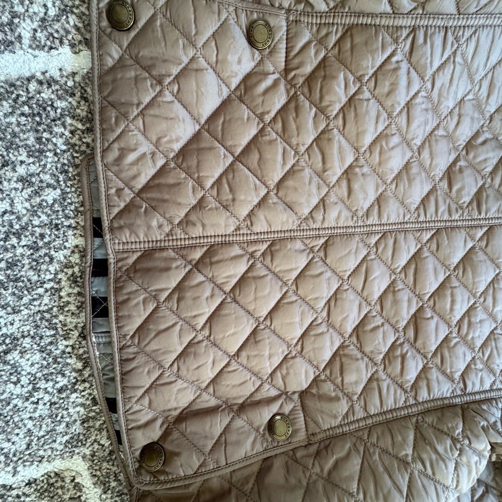 Burberry Brown Quilted Utility Jacket - Picture 4 of 6